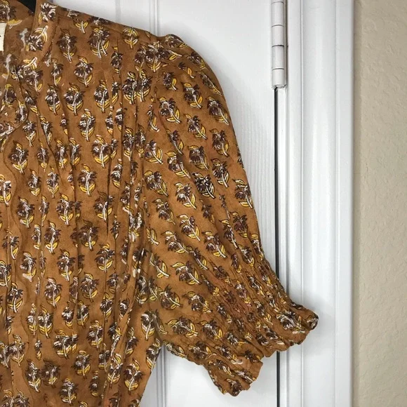 Daughters of India Light Brown Midi Dress - Picture 9 of 16